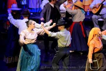 Nuevo grupo folclórico Aires del Norte Agáldar en Gran Canaria (Foto Francisco Javier Santana)